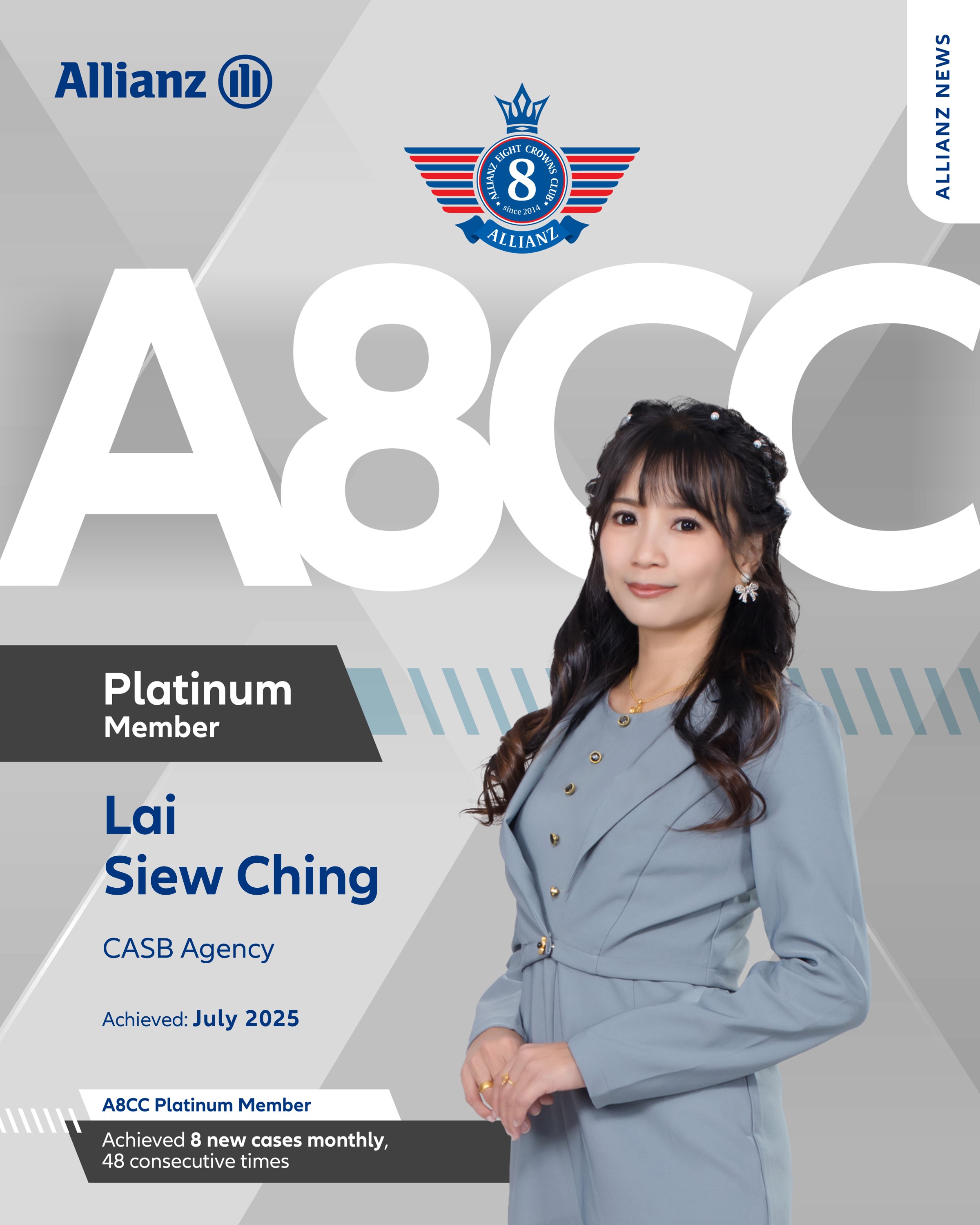 Lai Siew Ching (A8CC Platinum Member)
