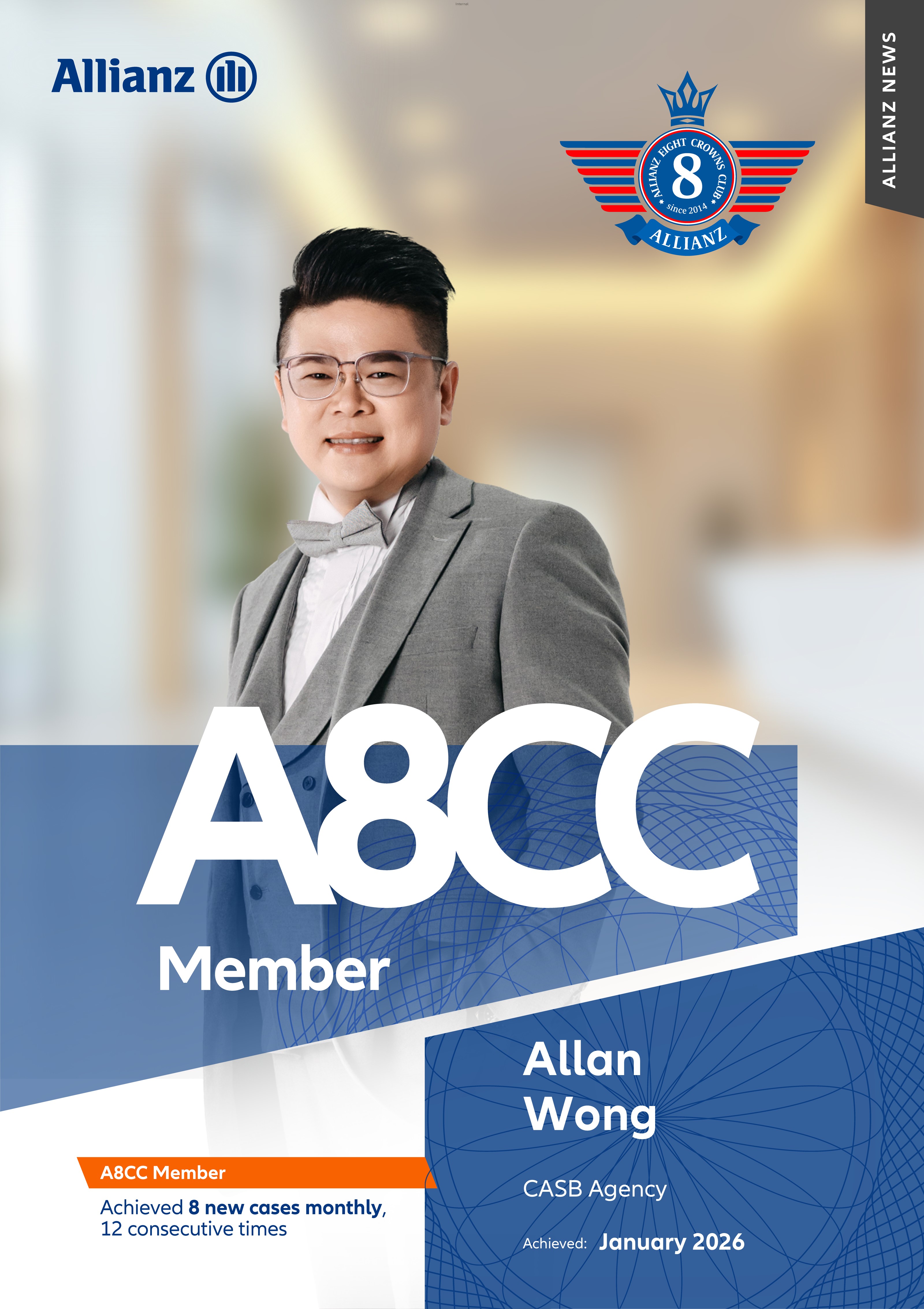 Allan Wong (A8CC Member 2026)