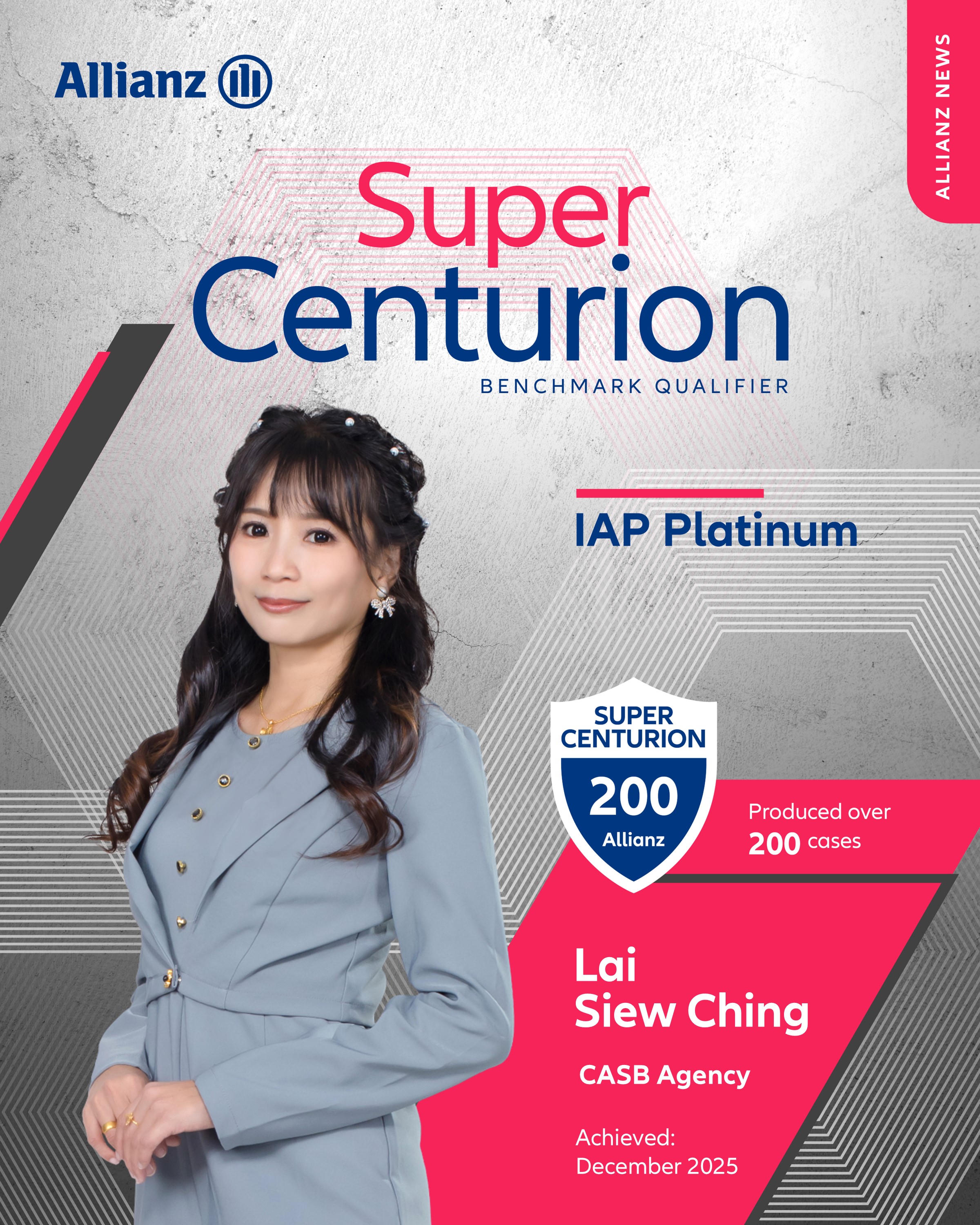 Lai Siew Ching Centurion Super Centurion 251217