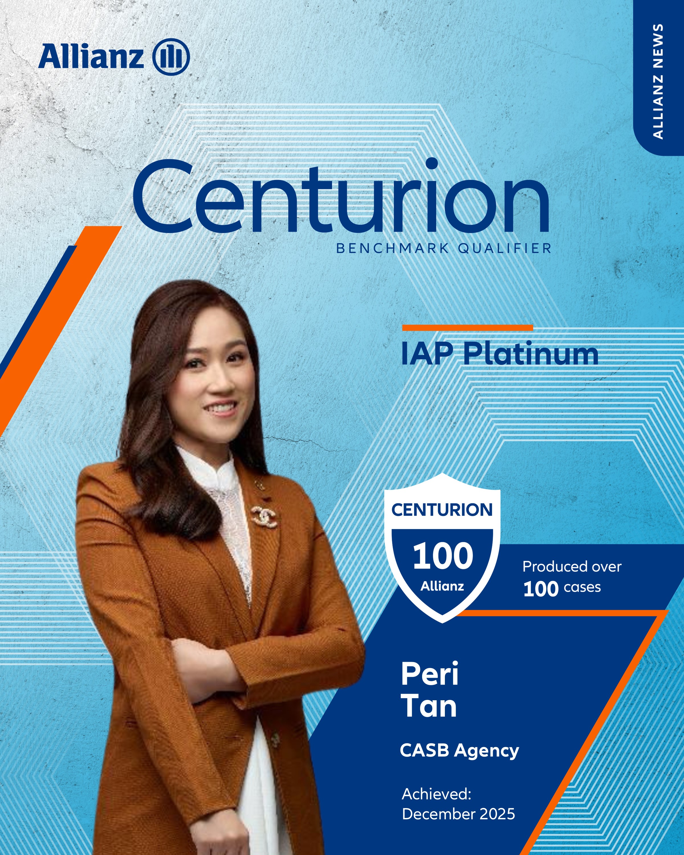 Peri Tan (Centurion & IAP Platinum Award 2025)