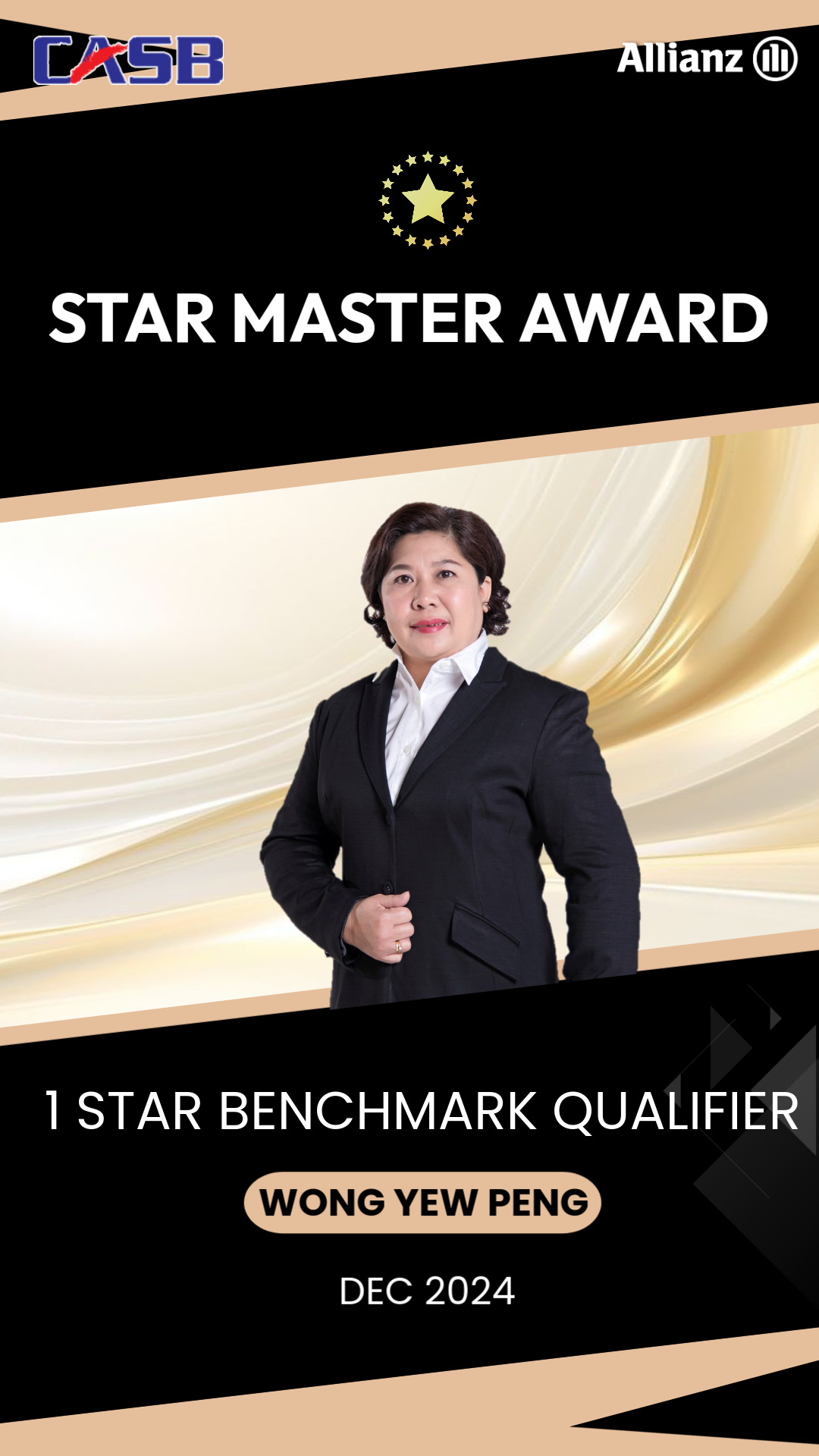 Wong Yew Peng (1 Star Master Award Benchmark Qualifier 2024)