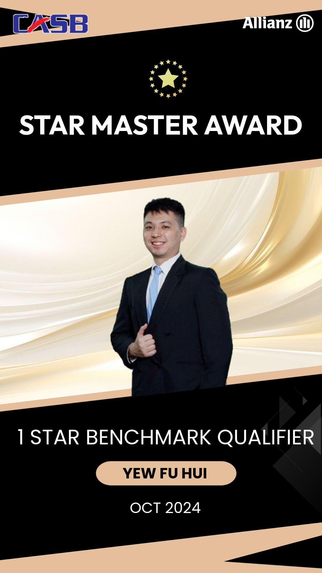 Yew Fu Hui (1 Star Master Award Benchmark Qualifier 2024)