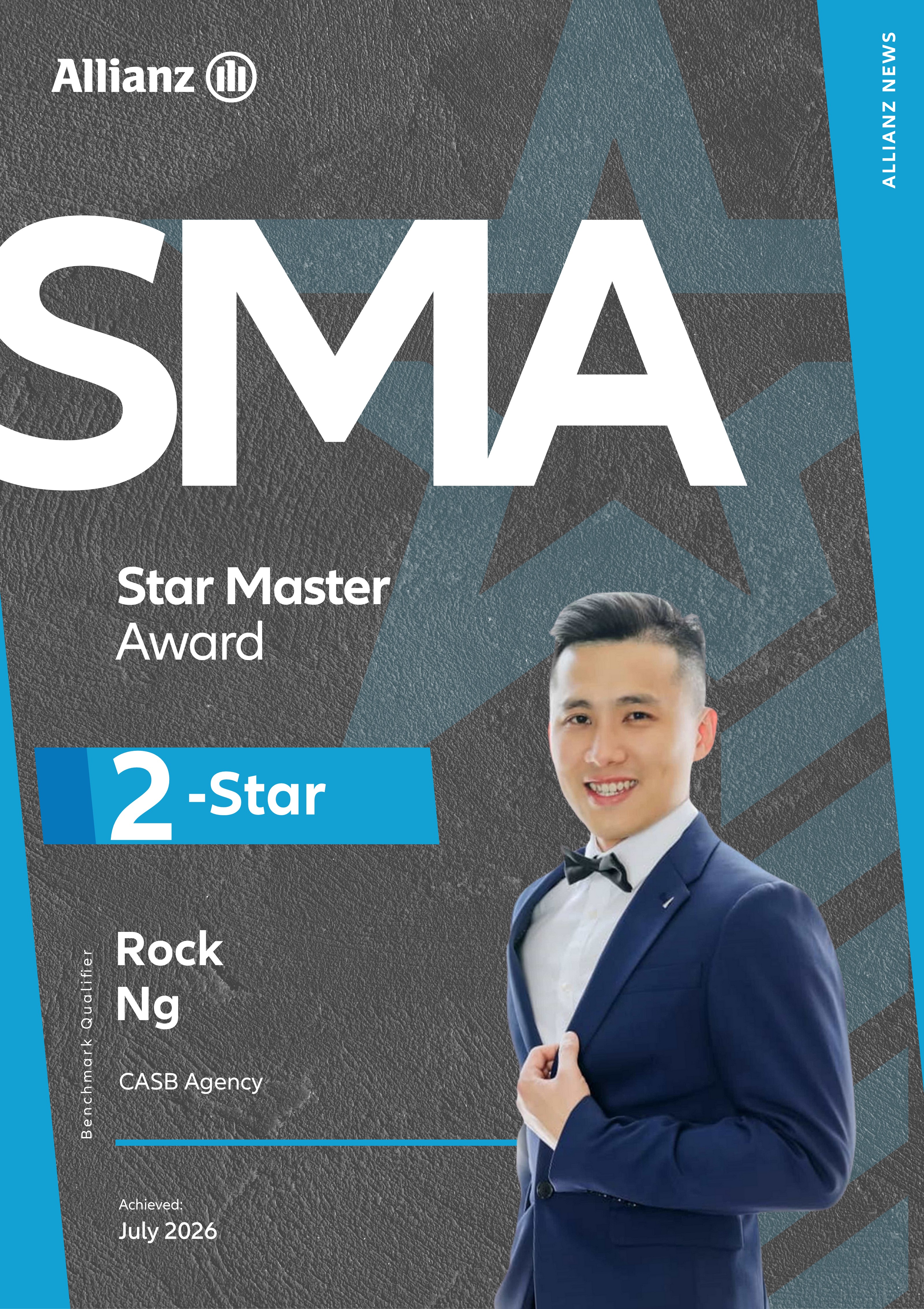 Rock Ng 2-Star Master Award 2026