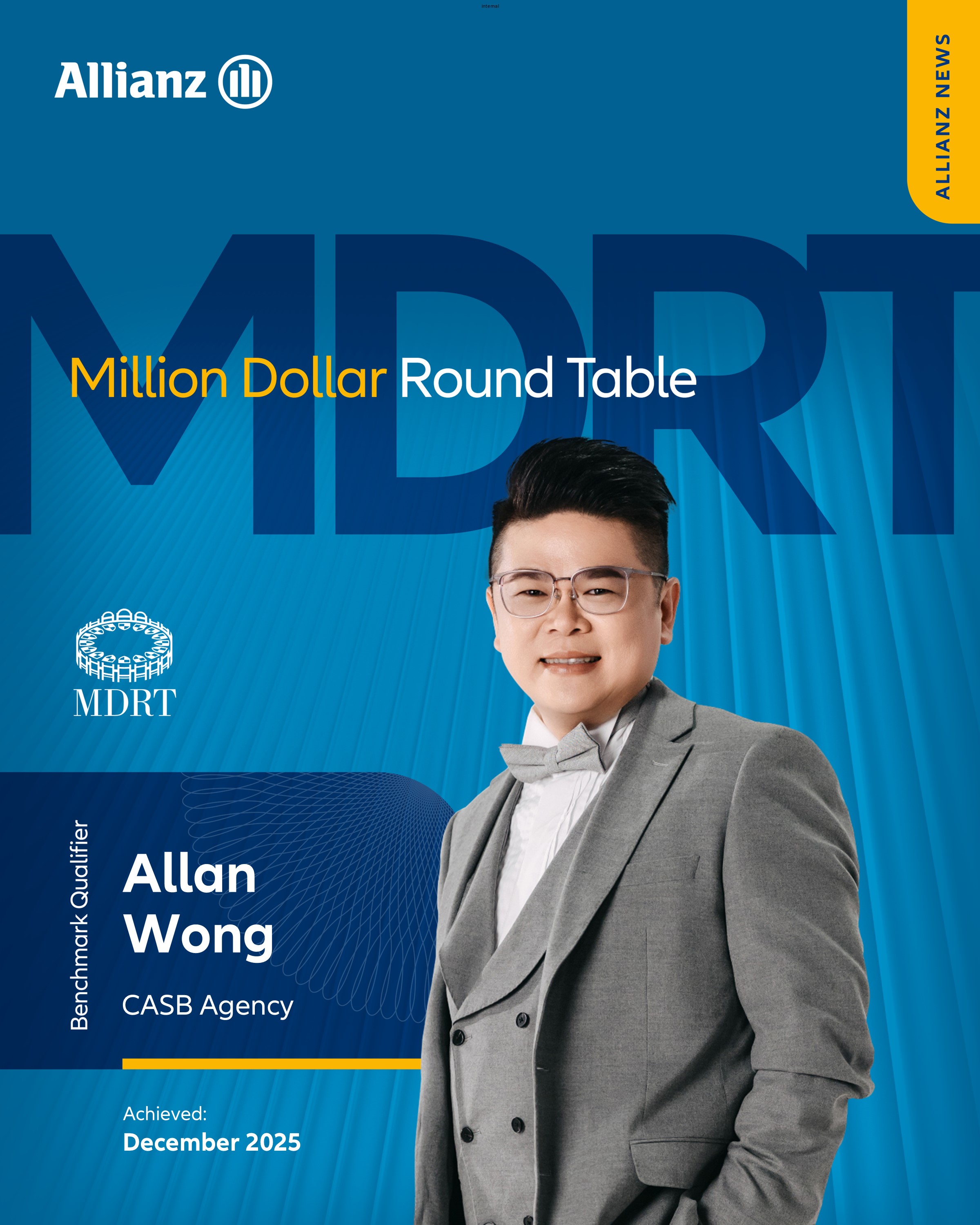 CASB MDRT Achievement Allan Wong