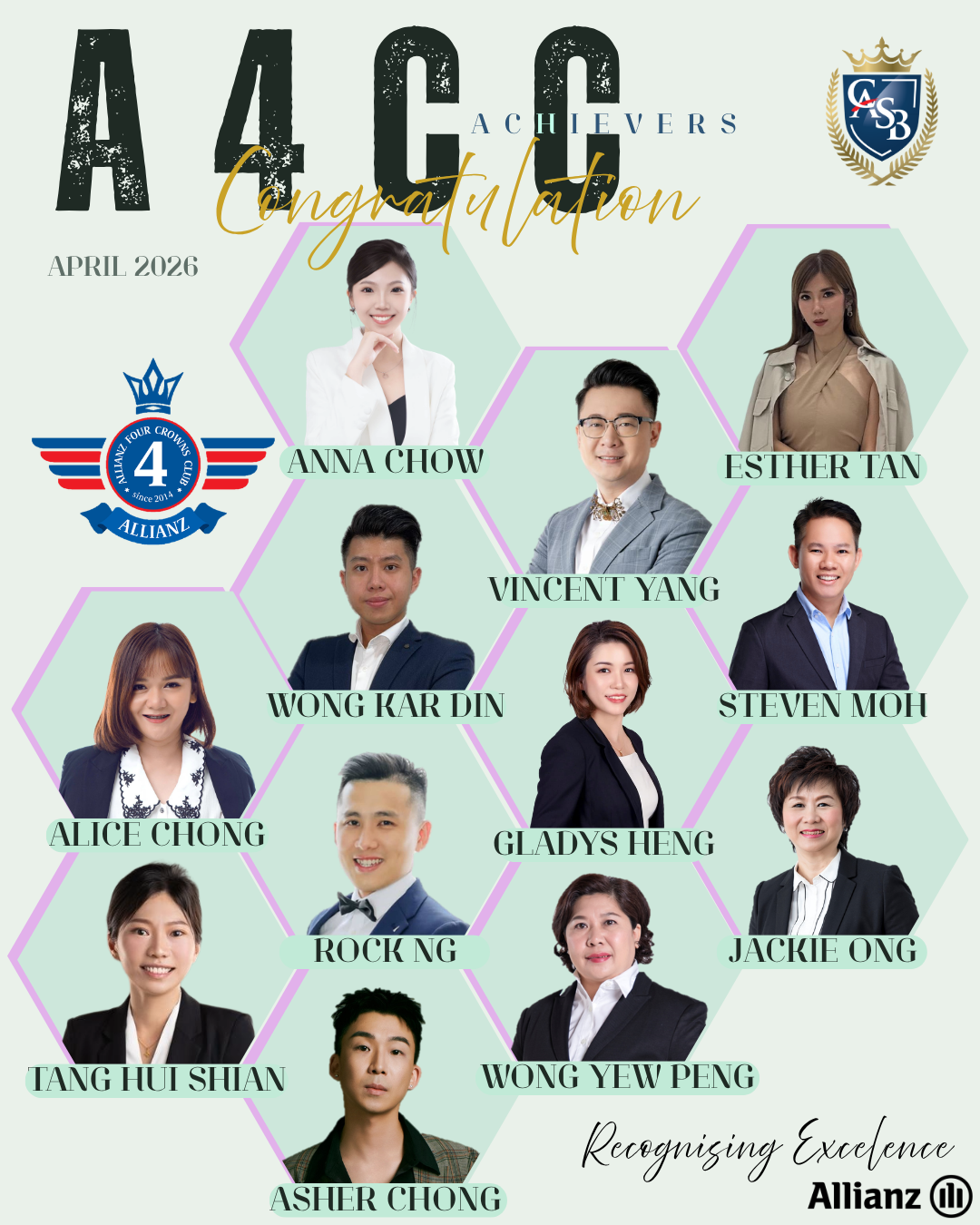 April 2026 Achievers